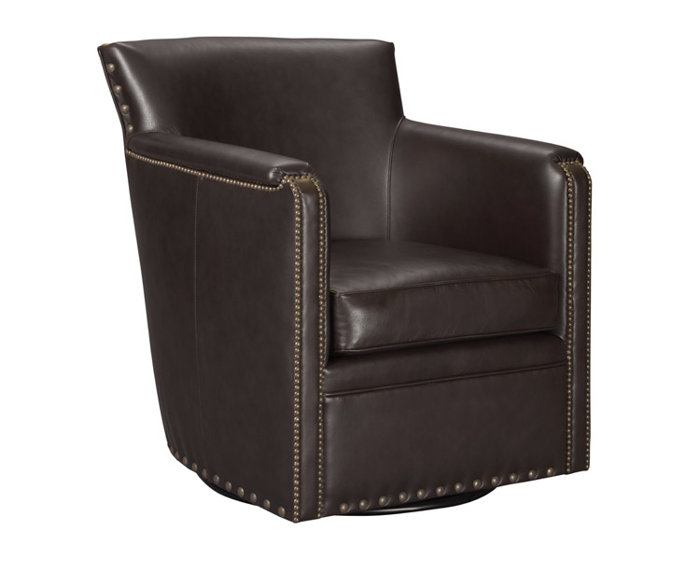 Quincy 30 Wide Swivel Armchair : Ivy Bronx Mount Ida 30" Wide Polyester